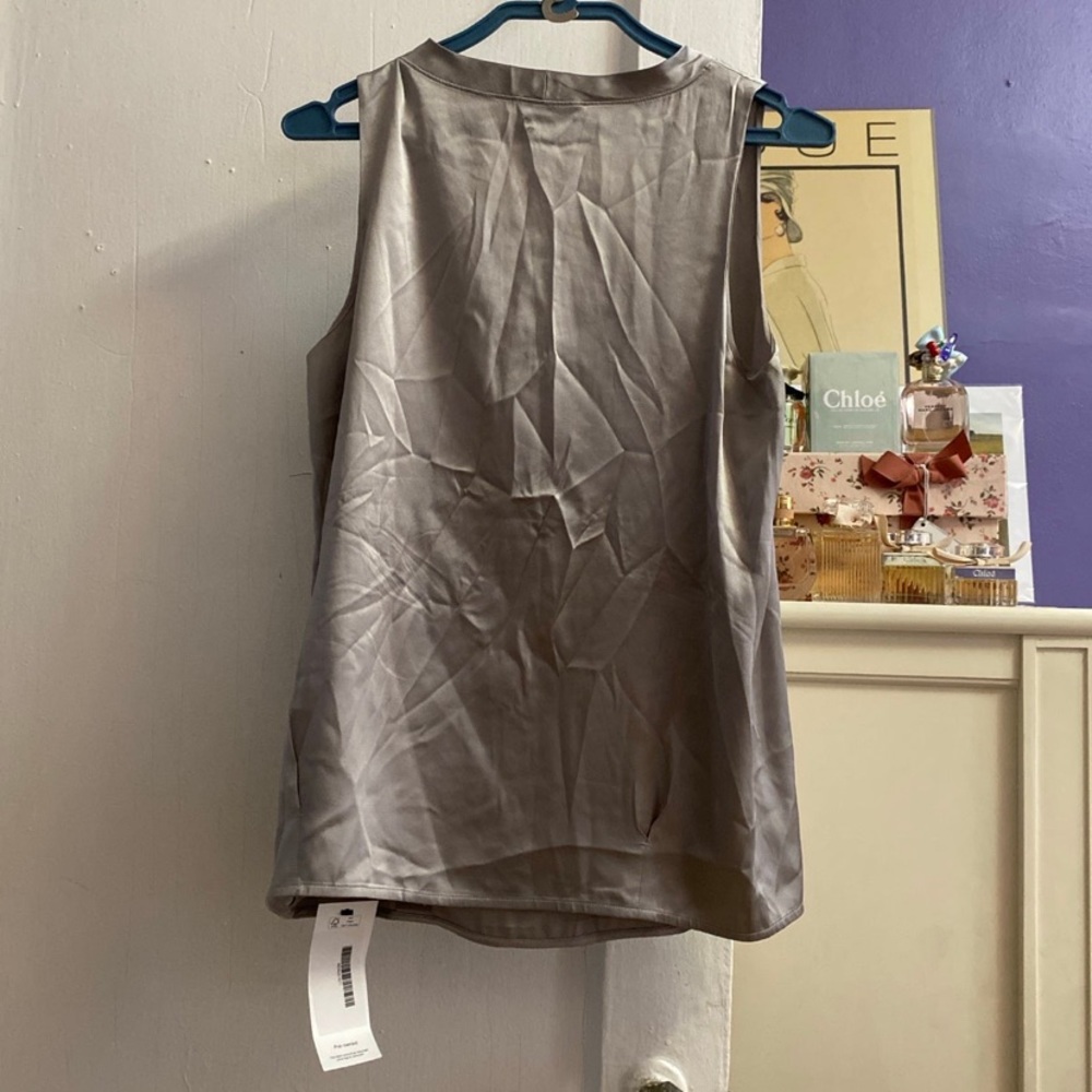 Vince Silk Tank Top - Picture 7 of 8
